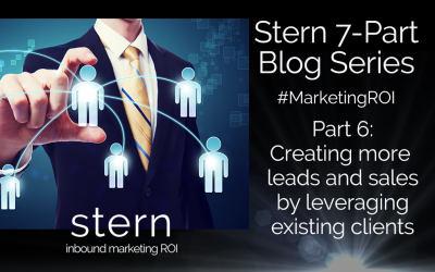 Creating More Leads and Sales by Leveraging Existing Clients #MarketingROI